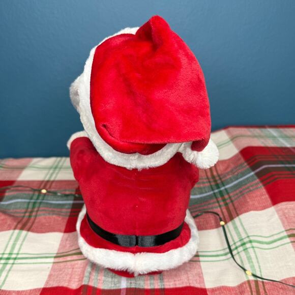 Hallmark Gemmy Hot Cocoa Santa Animated Plush Sings Let It Snow 12” - Picture 4 of 4